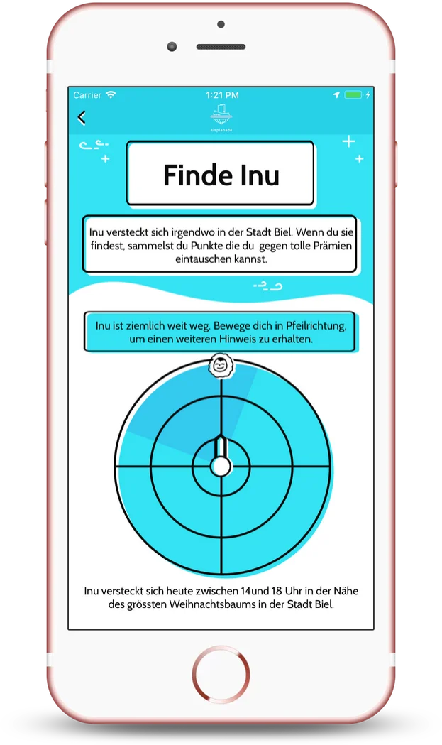 Finde Inu Applikation